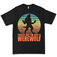 Black trust me i'm not a werewolf men boys halloween costume Premium Tee - trangStudio