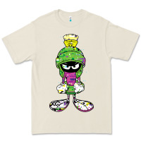 Bone Marvin The Martian Glitch Premium Tee - trangStudio