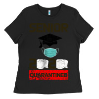 Black Senior 2020 Quarantined Ladies Tee - Bettercallsaul