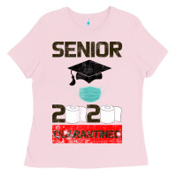 Bubblegum Pink Senior 2020 Quarantined Ladies Tee - Bettercallsaul
