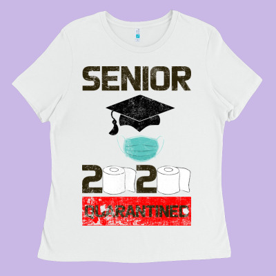 Senior 2020 Quarantined Ladies Tee Designed By Bettercallsaul
