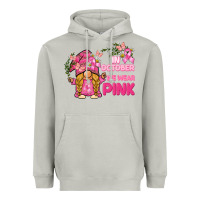 Moon Dust in october we wear pink gnome Heavyweight Hoodie - BarkalooDesign