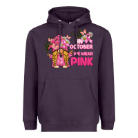 Plum in october we wear pink gnome Heavyweight Hoodie - BarkalooDesign