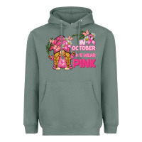 Sage in october we wear pink gnome Heavyweight Hoodie - BarkalooDesign