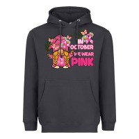 Smoke in october we wear pink gnome Heavyweight Hoodie - BarkalooDesign