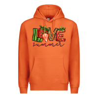 Carrot love summer strawberry Premium Hoodie - Jasminsmagicworld