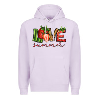 Lilac love summer strawberry Premium Hoodie - Jasminsmagicworld
