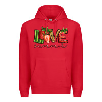 Red love summer strawberry Premium Hoodie - Jasminsmagicworld