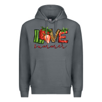 Rock love summer strawberry Premium Hoodie - Jasminsmagicworld