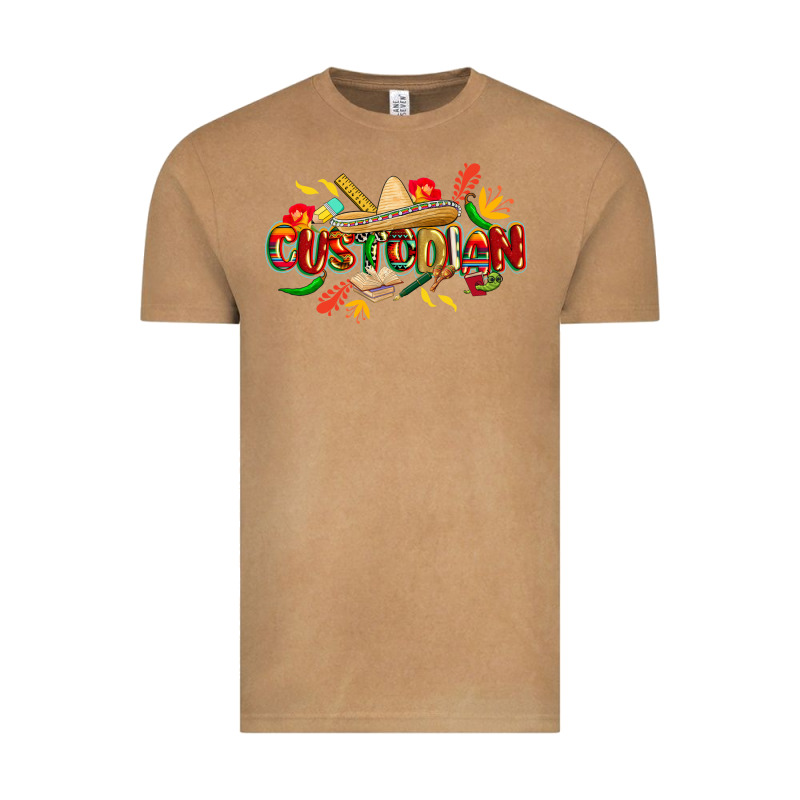 Cinco De Mayo Custodian Vintage Tee by CowGirlArtShop | Teevron