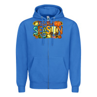True Royal tis the season softball Zipper Hoodie - RacoonDesign