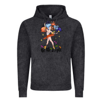 Vintage Black be the light Vintage Hoodie - CowGirlArtShop