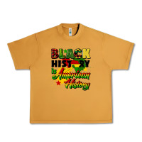 Black History Is American History Urban Heavy Tee | Teevron