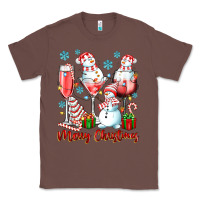 Chestnut merry christmas wine glasses Classic Tee - texasbilliewilder