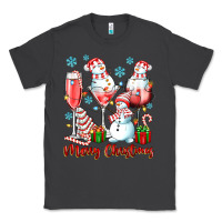 Smoke merry christmas wine glasses Classic Tee - texasbilliewilder