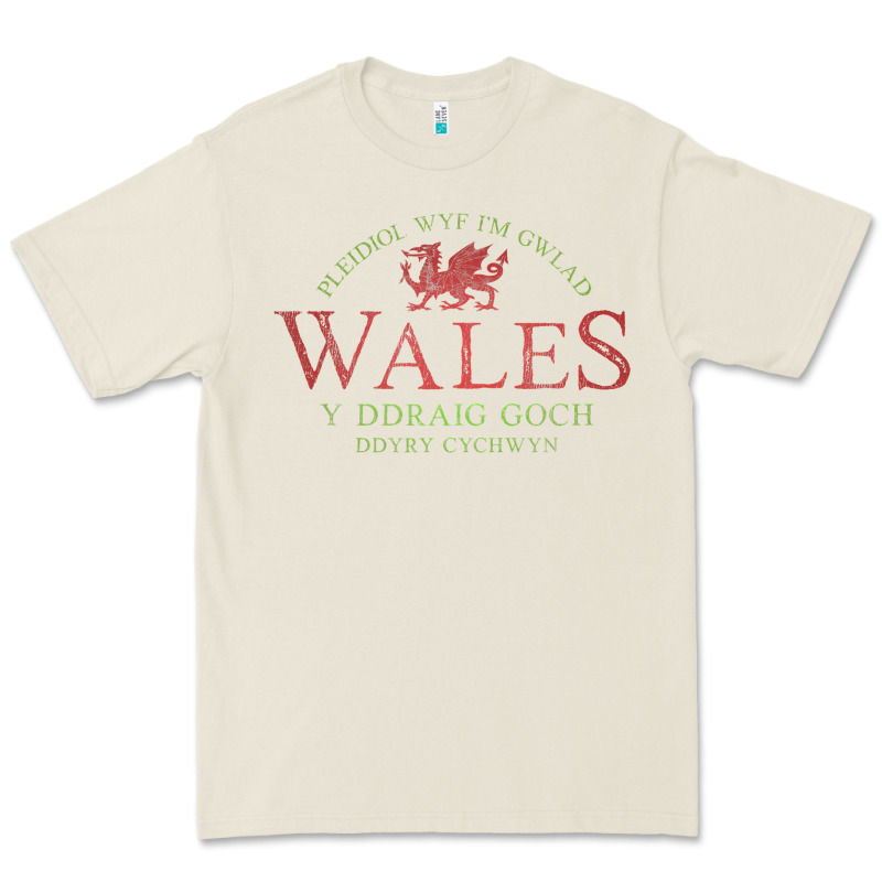 Rugby Welsh Gift Red Dragon Flag Of Wales Premium Tee by trangStudio | Teevron