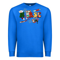 True Royal Christmas nurse Premium Sweatshirt - BarkalooDesign