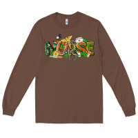 Chestnut St. Patrick's Day Nurse Long Sleeve Tee - CowGirlArtShop