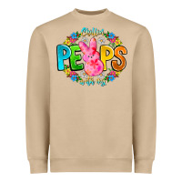 Chillin Peeps With My Heavyweight Sweatshirt | Teevron