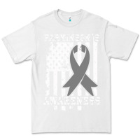 White Parkinson's Disease Awareness T  Gift for PD Patients Premium Tee - trangStudio