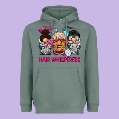 Hair Whisperers Heavyweight Hoodie Designed By Barkaloodesign