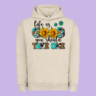 Life Is Good You Should Get One Urban Hoodie Designed By Adodesignshop