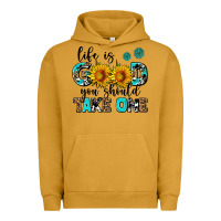 Pigment Peanut Butter life is good you should get one Urban Hoodie - AdoDesignShop