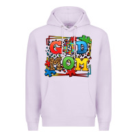 Lilac autism god mom Premium Hoodie - LillyAllenDesigns
