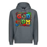 Rock autism god mom Premium Hoodie - LillyAllenDesigns