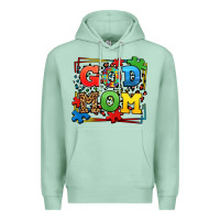 Seafoam autism god mom Premium Hoodie - LillyAllenDesigns