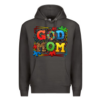Smoke autism god mom Premium Hoodie - LillyAllenDesigns