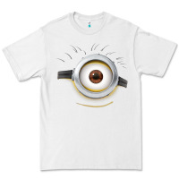 White Carl Side Smile Premium Tee - trangStudio