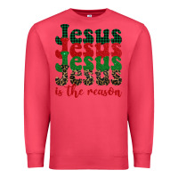 Cardinal jesus is the reason Premium Sweatshirt - BarkalooDesign