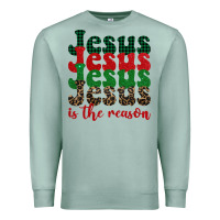 Seafoam jesus is the reason Premium Sweatshirt - BarkalooDesign