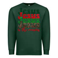 Sports Green jesus is the reason Premium Sweatshirt - BarkalooDesign