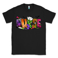 Black Nurse Halloween Classic Tee - NancyCooperArtShop