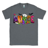 Charcoal Heather Nurse Halloween Classic Tee - NancyCooperArtShop