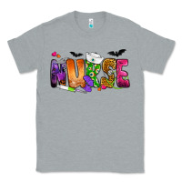 Heather Grey Nurse Halloween Classic Tee - NancyCooperArtShop