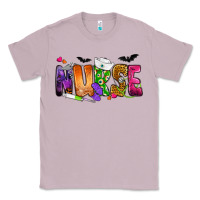 Lilac Nurse Halloween Classic Tee - NancyCooperArtShop