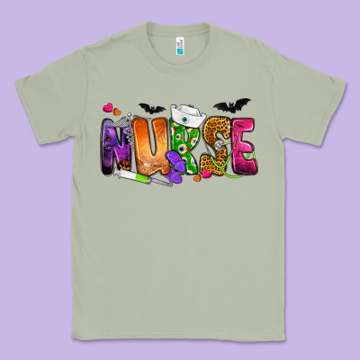 Nurse Halloween Classic Tee Designed By Nancycooperartshop