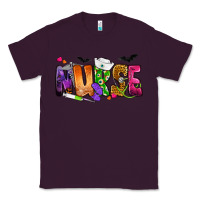 Plum Nurse Halloween Classic Tee - NancyCooperArtShop