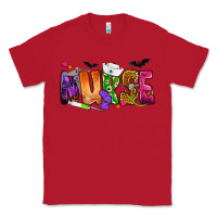 Red Nurse Halloween Classic Tee - NancyCooperArtShop