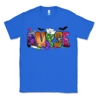 True Royal Nurse Halloween Classic Tee - NancyCooperArtShop
