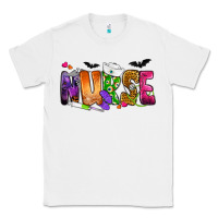 White Nurse Halloween Classic Tee - NancyCooperArtShop