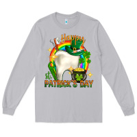 Moon Dust Happy Dentist St. Patrick's Day Long Sleeve Tee - HowdyJamesFarm