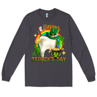 Smoke Happy Dentist St. Patrick's Day Long Sleeve Tee - HowdyJamesFarm