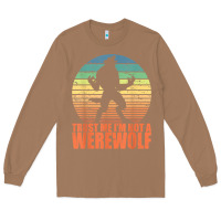 Toasted Coconut trust me i'm not a werewolf men boys halloween costume Long Sleeve Tee - trangStudio