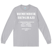 Moon Dust Remember Benghazi Patriotic For US Veteran Gift Long Sleeve Tee - trangStudio