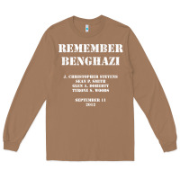Toasted Coconut Remember Benghazi Patriotic For US Veteran Gift Long Sleeve Tee - trangStudio