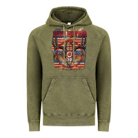 Vintage Olive deer hunter Vintage Hoodie - CowGirlArtShop